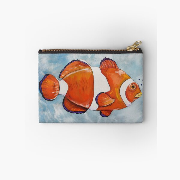Item preview, The Clown Fish Tropical ClownFish Beachy Beach Coastal Art designed and sold by Sharon Cummings Art.