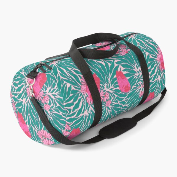 Item preview, Butterfly + Daisy Floral in Mint + Pink designed and sold by YesterdayColl.