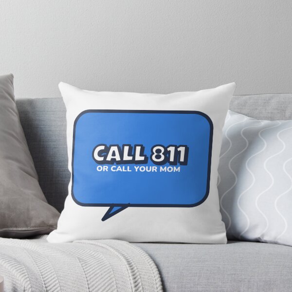 Item preview, Call 811 or Call Your Mom Funny Excavator Operator designed and sold by BigMachineprint.