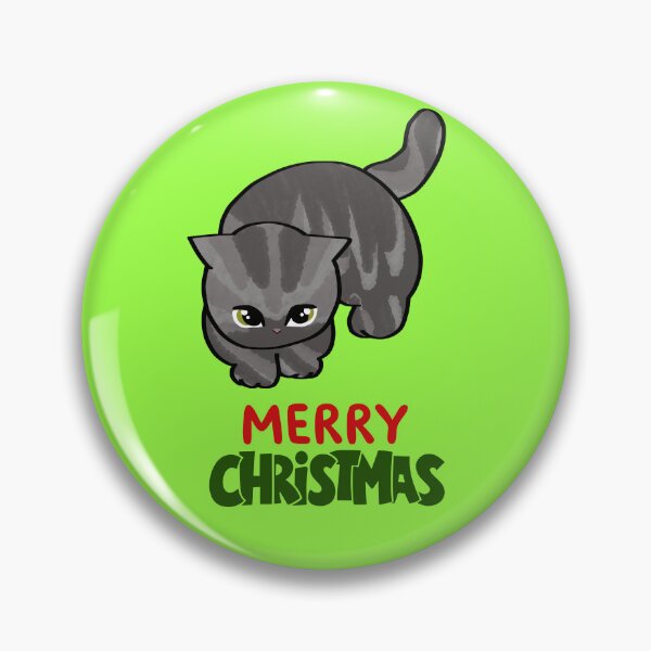 Item preview, Cute British Shorthair Merry Christmas Holiday Art designed and sold by stormk10.