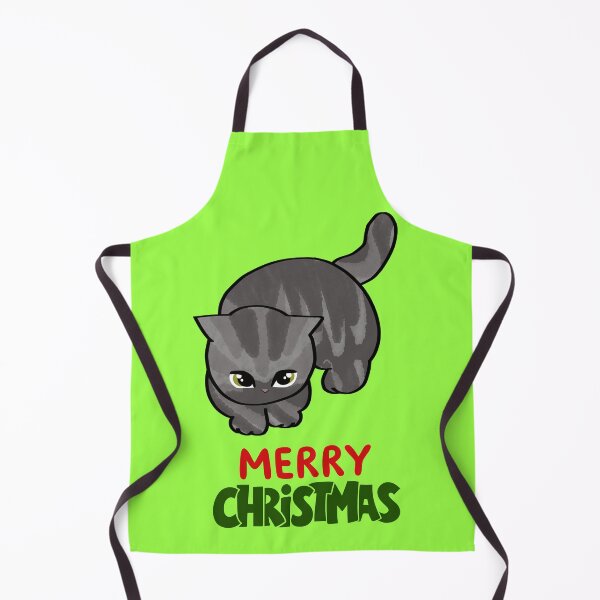 Item preview, Cute British Shorthair Merry Christmas Holiday Art designed and sold by stormk10.