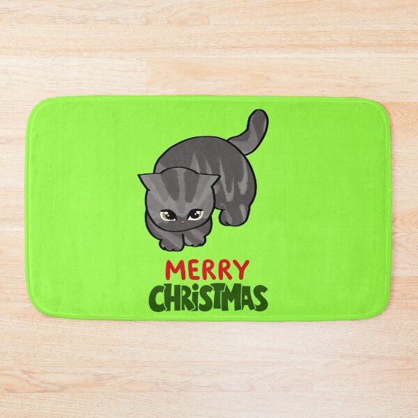 Item preview, Cute British Shorthair Merry Christmas Holiday Art designed and sold by stormk10.