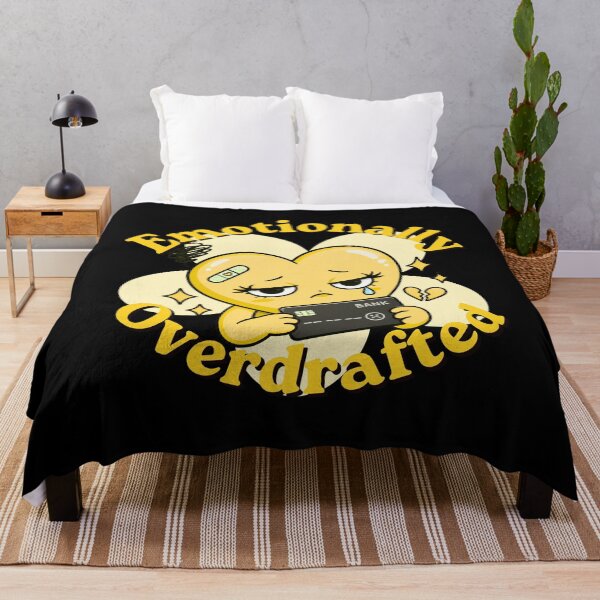 Item preview, Emotionally Overdrafted Yellow Heart Design designed and sold by Artography Designs.