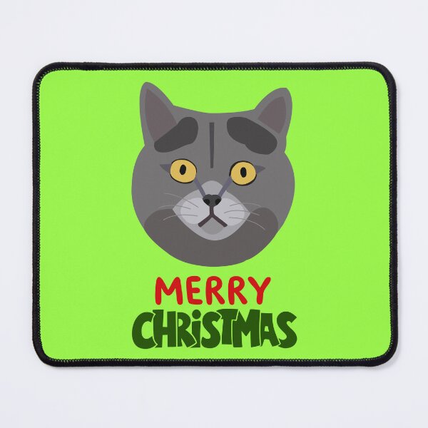 Item preview, Cute British Shorthair Merry Christmas Holiday Art designed and sold by stormk10.