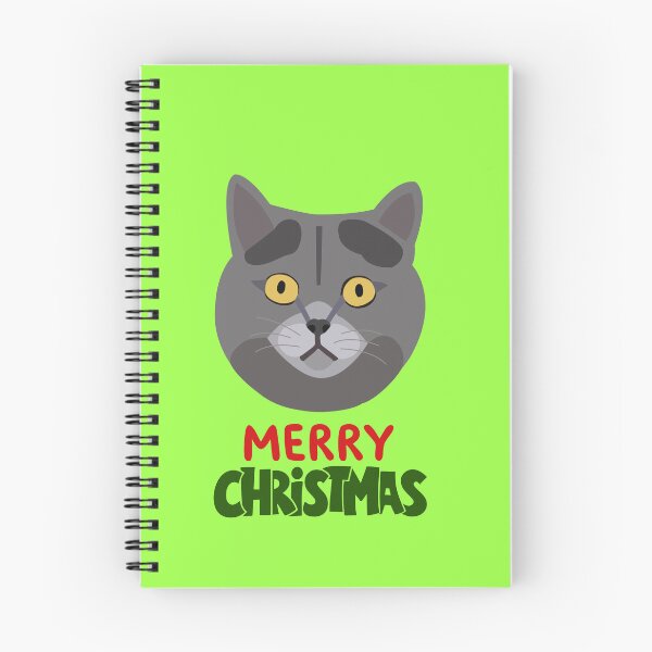 Item preview, Cute British Shorthair Merry Christmas Holiday Art designed and sold by stormk10.
