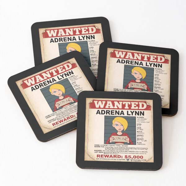 Item preview, Adrena Lynn Wanted Poster Kim Possible Villain Classic  designed and sold by circliqueart.