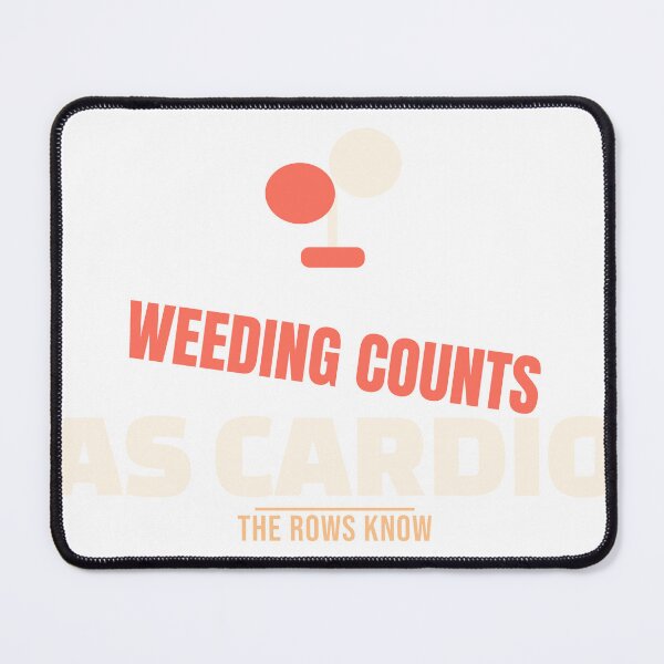 Item preview, Weeding Counts as Cardio Gardening Shirt designed and sold by Nice Niche.