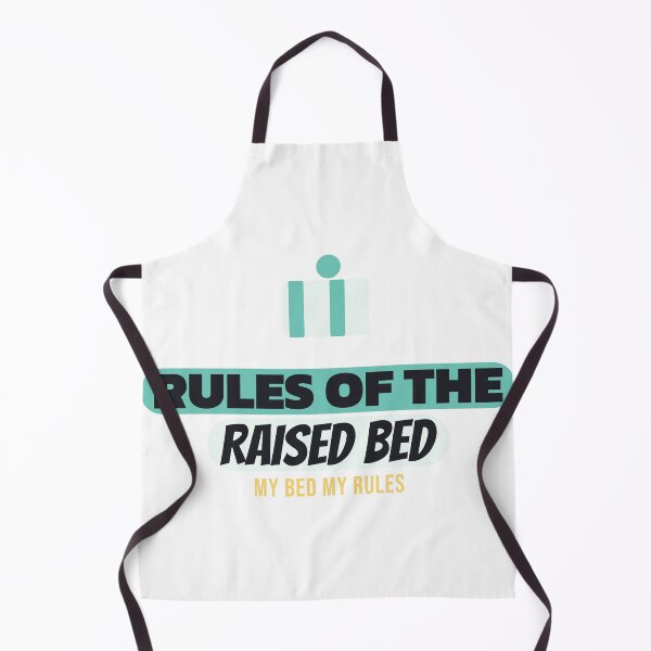 Item preview, Rules of the Raised Bed Gardening Shirt designed and sold by Nice Niche.