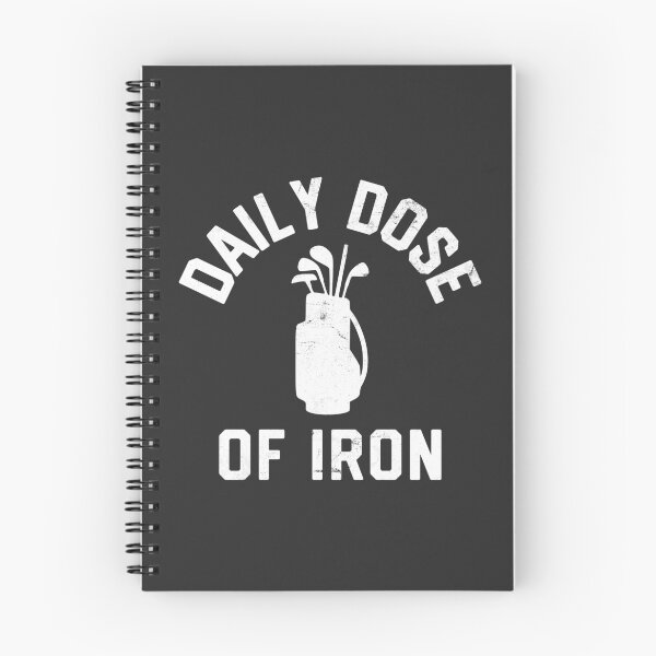 Item preview, Daily Dose of Iron Funny Golf Quote Golfer Golf Club Humor #1 designed and sold by SalahBlt.