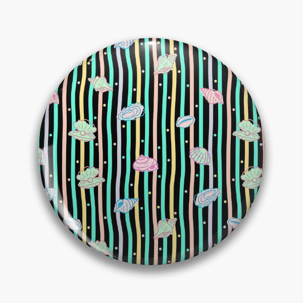Item preview, beach,seashells striped pattern designed and sold by cutecrazytshirt.
