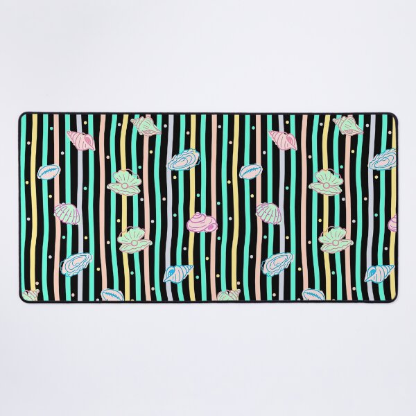 Item preview, beach,seashells striped pattern designed and sold by cutecrazytshirt.