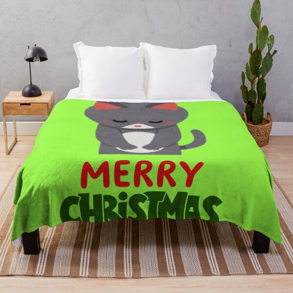 Item preview, Cute British Shorthair Merry Christmas Holiday Art designed and sold by stormk10.