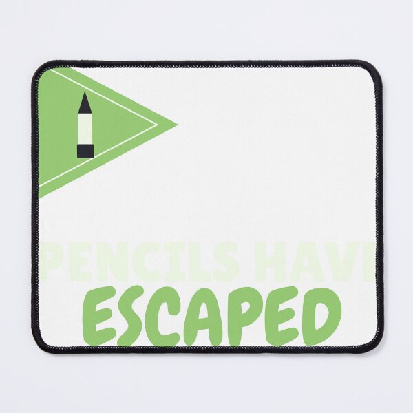 Item preview, Pencils Have Escaped Teacher Shirt designed and sold by Nice Niche.