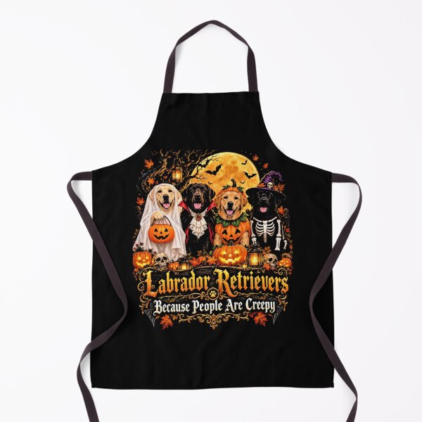 Item preview, Halloween Labrador Retriever Parade Dog Lovers Spooky Pumpkin Shirt designed and sold by ArcaneArtistry.