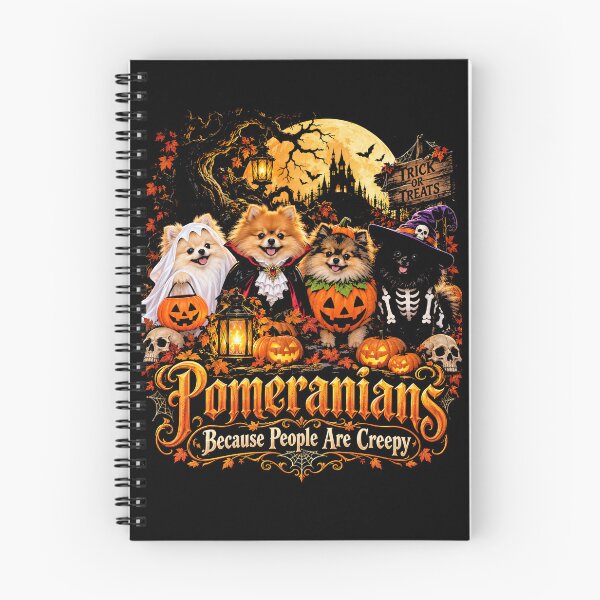 Item preview, Pomeranian Halloween Costume Parade Because People Are Creepy designed and sold by ArcaneArtistry.