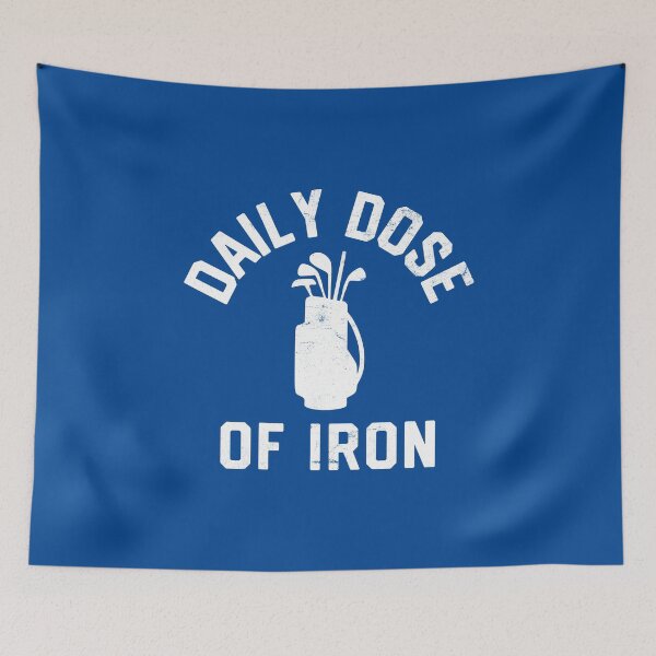 Item preview, Daily Dose of Iron Funny Golf Quote Golfer Golf Club Humor #2 designed and sold by SalahBlt.