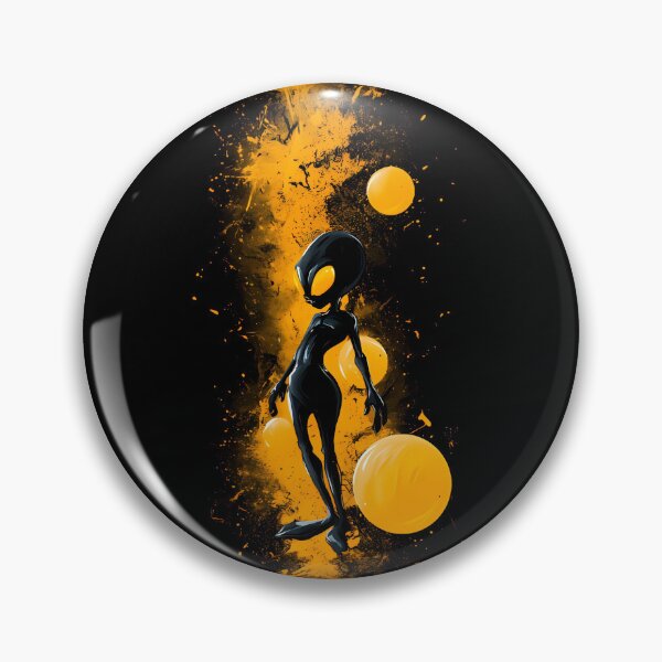 Item preview, Fiery Alien Shadow Entity Cosmic Art designed and sold by Lunat1kk.