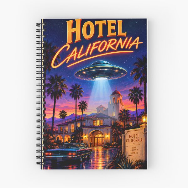 Item preview, Hotel California UFO Low Rider designed and sold by aliengalaxiesglobal.