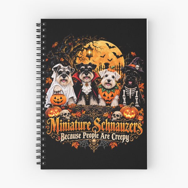 Item preview, Miniature Schnauzer Halloween Costume Party Funny Dog Lover Design designed and sold by ArcaneArtistry.