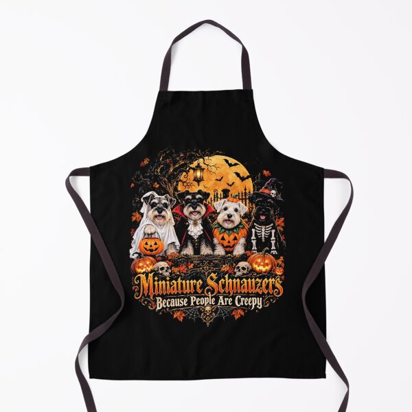Item preview, Miniature Schnauzer Halloween Costume Party Funny Dog Lover Design designed and sold by ArcaneArtistry.