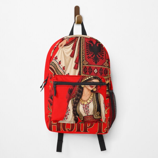 Item preview, Albanian woman in traditional dress Shqiptare Design designed and sold by VisualLine.al.