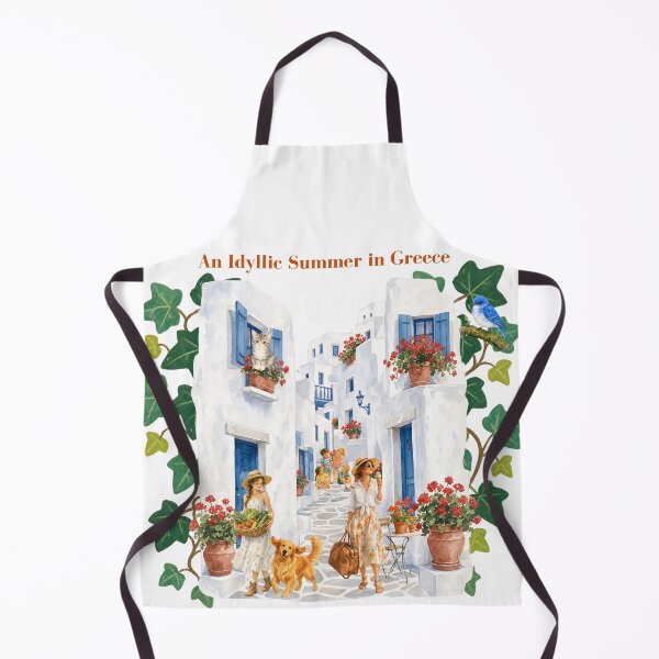 Item preview, An Idyllic Summer in Greece designed and sold by Kuevitaglowshop.