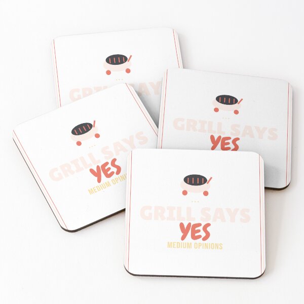 Item preview, Grill Says Yes Dad Shirt designed and sold by Nice Niche.