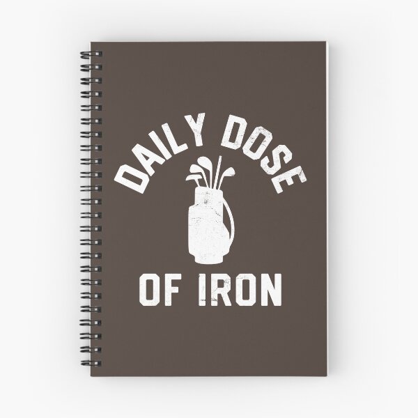 Item preview, Daily Dose of Iron Funny Golf Quote Golfer Golf Club Humor #3 designed and sold by SalahBlt.