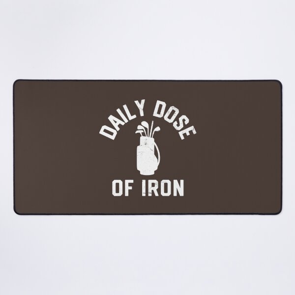 Item preview, Daily Dose of Iron Funny Golf Quote Golfer Golf Club Humor #3 designed and sold by SalahBlt.