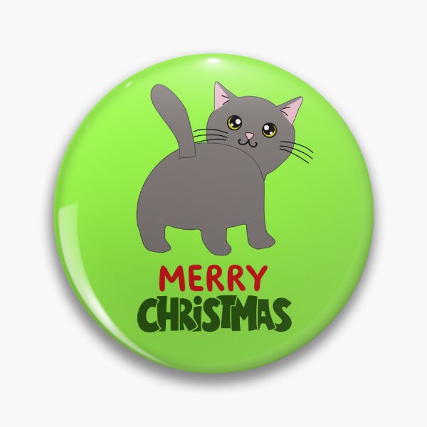 Item preview, Cute British Shorthair Merry Christmas Holiday Art designed and sold by stormk10.