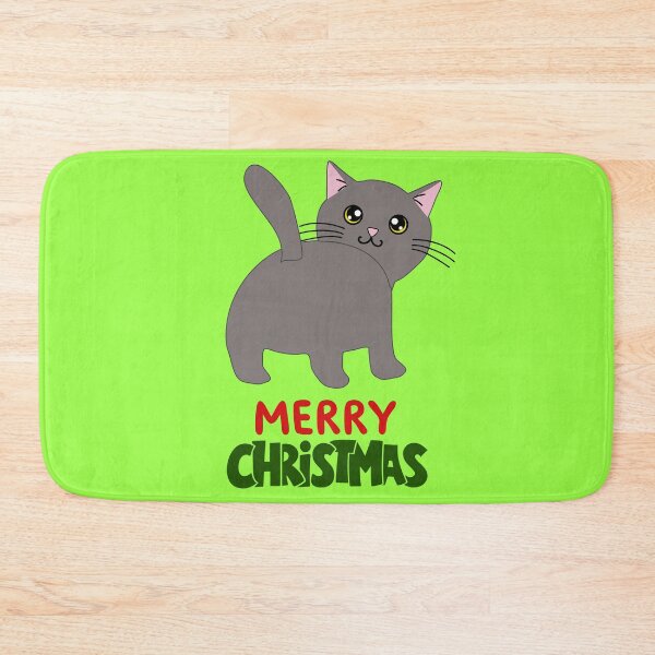 Item preview, Cute British Shorthair Merry Christmas Holiday Art designed and sold by stormk10.