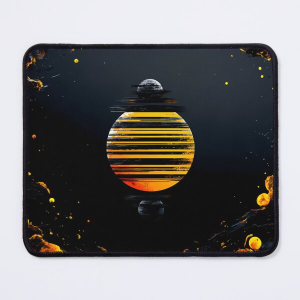Item preview, Glitch Synthwave Sun Cosmic Sci-Fi Art designed and sold by Lunat1kk.