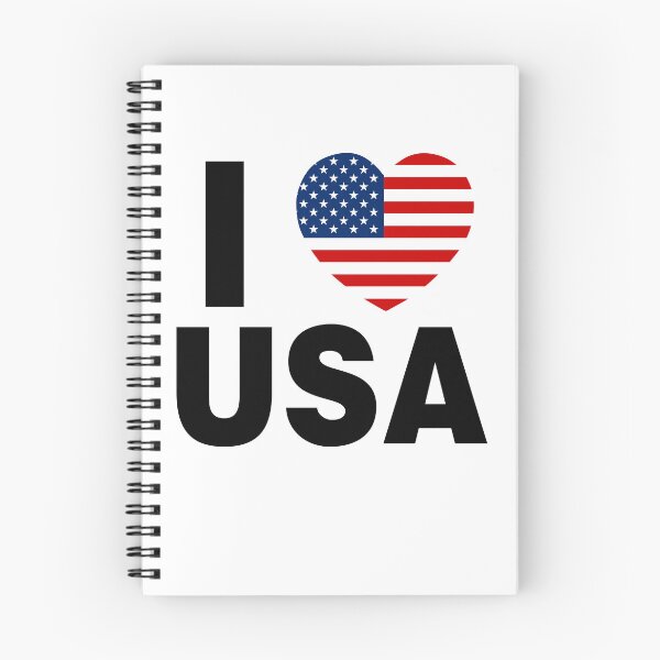 Item preview, I Love USA - Patriotic Logo designed and sold by DGMaxShop.