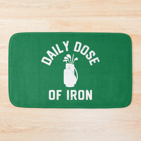 Item preview, Daily Dose of Iron Funny Golf Quote Golfer Golf Club Humor #5 designed and sold by SalahBlt.