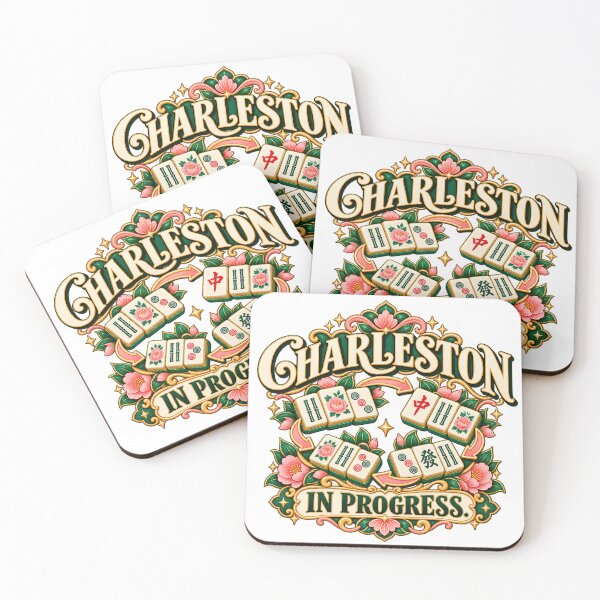 Item preview, Charleston In Progress American Mahjong Humor designed and sold by Quirkloomstudio.