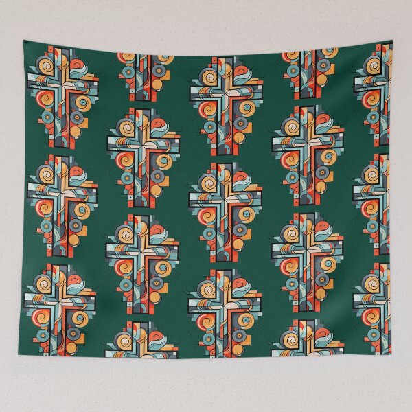 Item preview, Cubist Cross Active  designed and sold by MeksApparell.