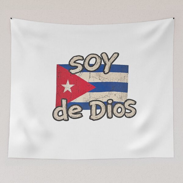 Artikelvorschau, Kubanische Flagge soy de Dios entworfen und verkauft von RNGAPPAREL28.