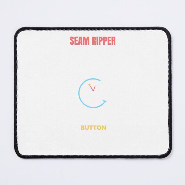 Item preview, Seam Ripper: Built-In Undo Button designed and sold by The Tee Collective.