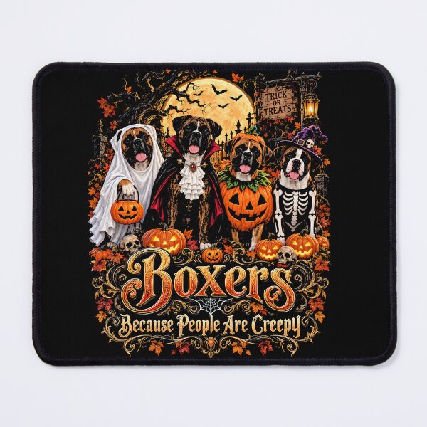 Item preview, Best Seller Spooky Boxer Halloween Parade Funny Vintage Retro Style designed and sold by ArcaneArtistry.