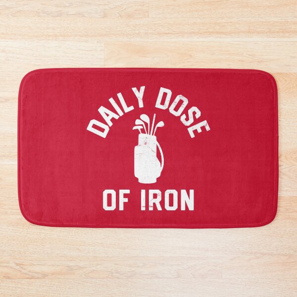 Item preview, Daily Dose of Iron Funny Golf Quote Golfer Golf Club Humor #6 designed and sold by SalahBlt.