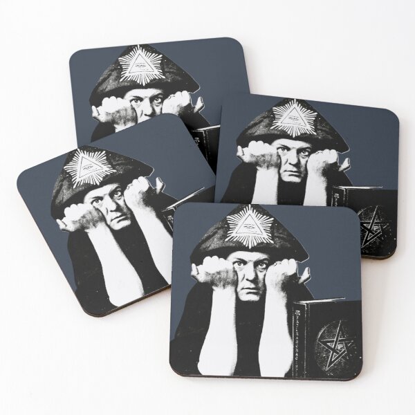 Item preview, Aleister Crowley designed and sold by Om Pharaoh Records.