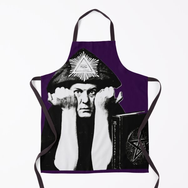 Artikelvorschau, Aleister Crowley entworfen und verkauft von Om Pharaoh Records.