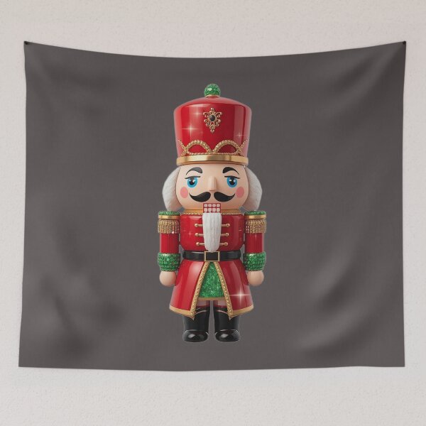 Item preview, Christmas Nutcracker with Golden Details Design designed and sold by MargaretPolanco.