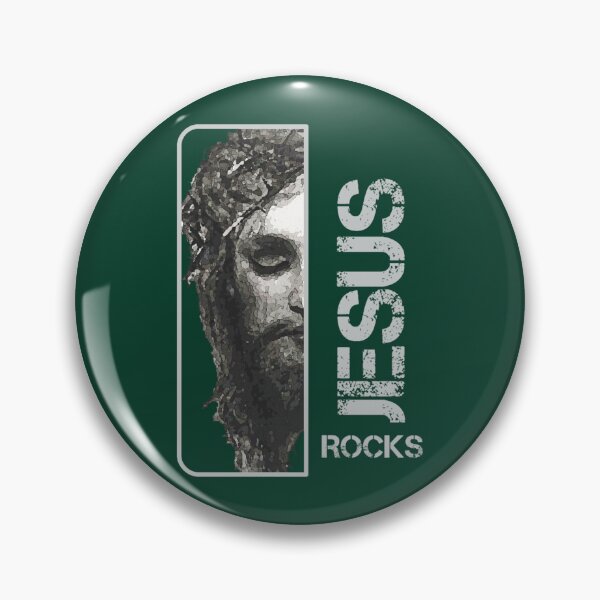 Artikelvorschau, Jesus Rocks Fitted V-Neck entworfen und verkauft von MeksApparell.