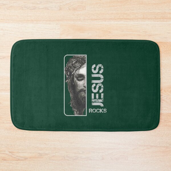 Item preview, Jesus Rocks  Fitted V-Neck  designed and sold by MeksApparell.