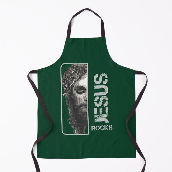 Item preview, Jesus Rocks  Fitted V-Neck  designed and sold by MeksApparell.