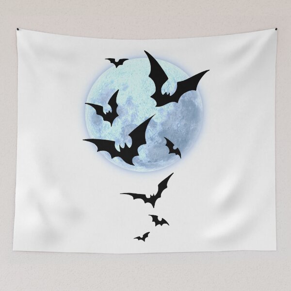 Item preview, Bats over the Moon  designed and sold by Bad Zombie .