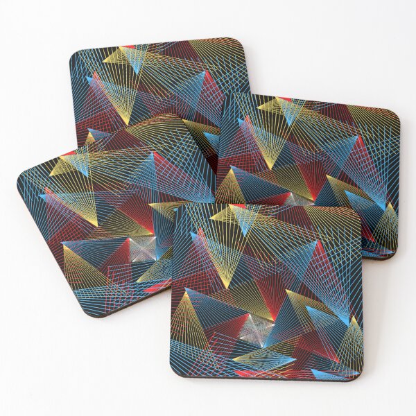 Item preview, Abstract Rainbow Geometric Lines designed and sold by Robert Lucio.