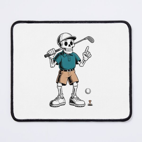 Item preview, Skeleton Golf Player Halloween Costume Spooky Golfer Sport Tee designed and sold by limanol.