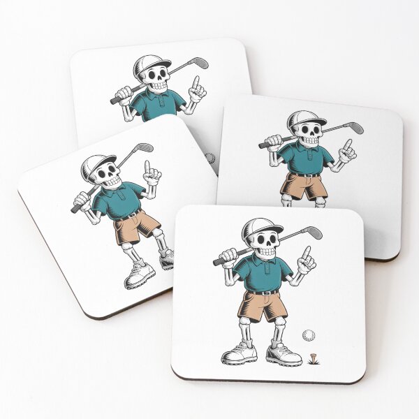 Item preview, Skeleton Golf Player Halloween Costume Spooky Golfer Sport Tee designed and sold by limanol.